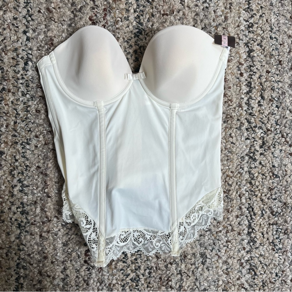 NWT Simone Perele Cream Celeste Bustier 34C